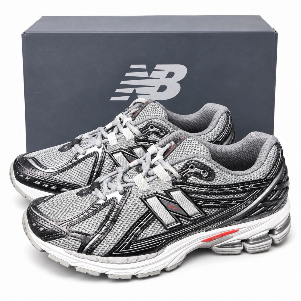 New Balance 1906R Black Metallic Slate Grey U1906RCO Men's 6.5 Running Sneakers